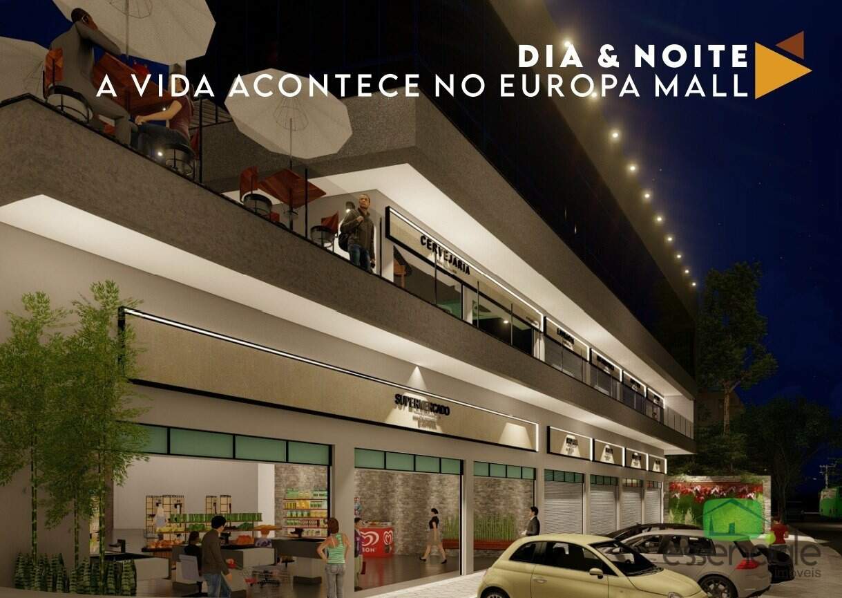 Lojas Comerciais à Venda no Espaço Europa Mall – Contagem/MG