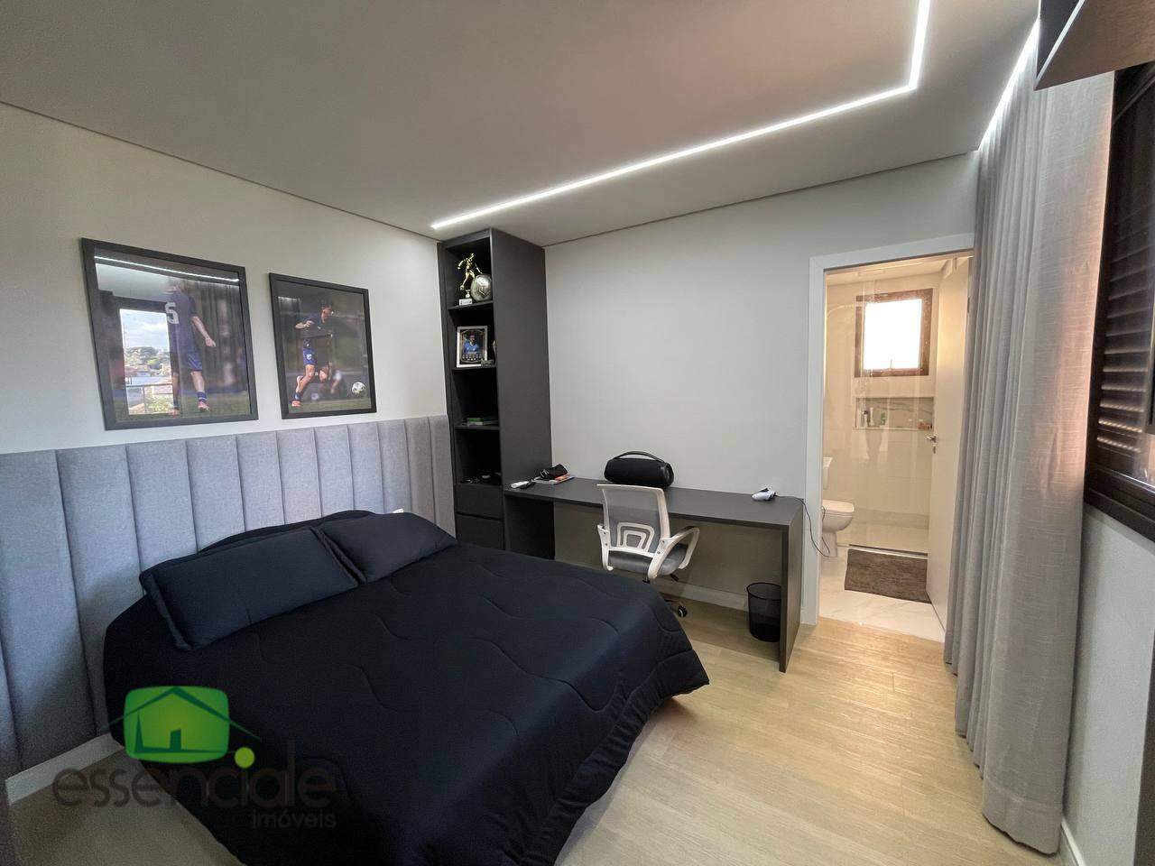 Apartamento 4 Quartos com Área Privativa no Centro de Contagem (Porteira Fechada)