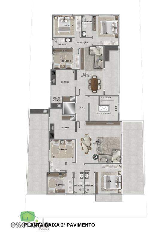Cobertura 3 quartos, 1 suíte 207m² Bairro Eldorado por R$1.150.000,00