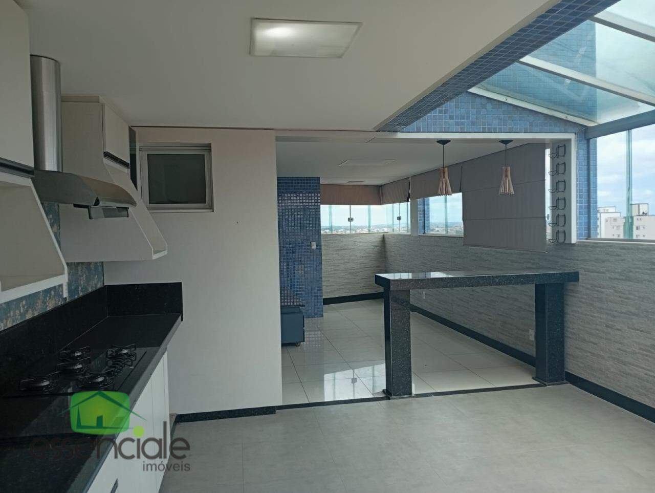 Cobertura 3 Quartos, Suíte, Área Gourmet e 4 Vagas no Novo Eldorado em Contagem