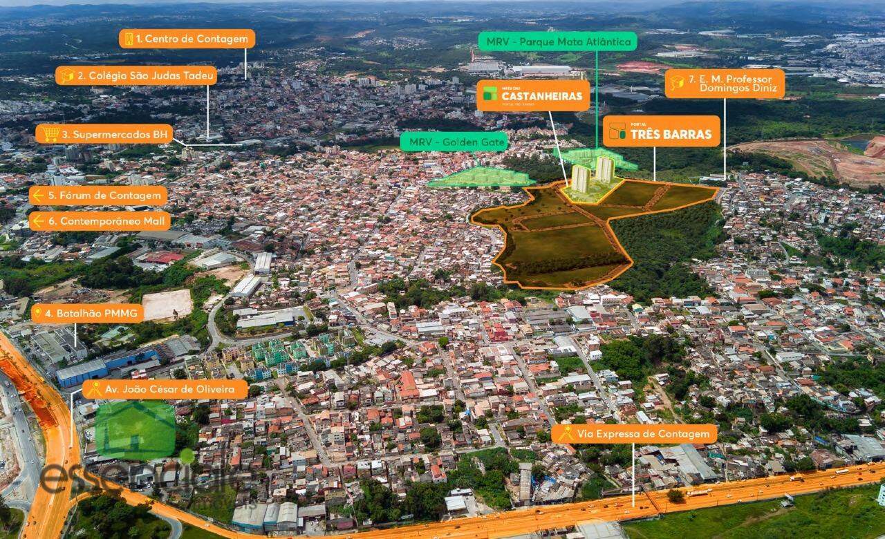 Apartamento com suíte e área privativa á venda bairro Três Barras