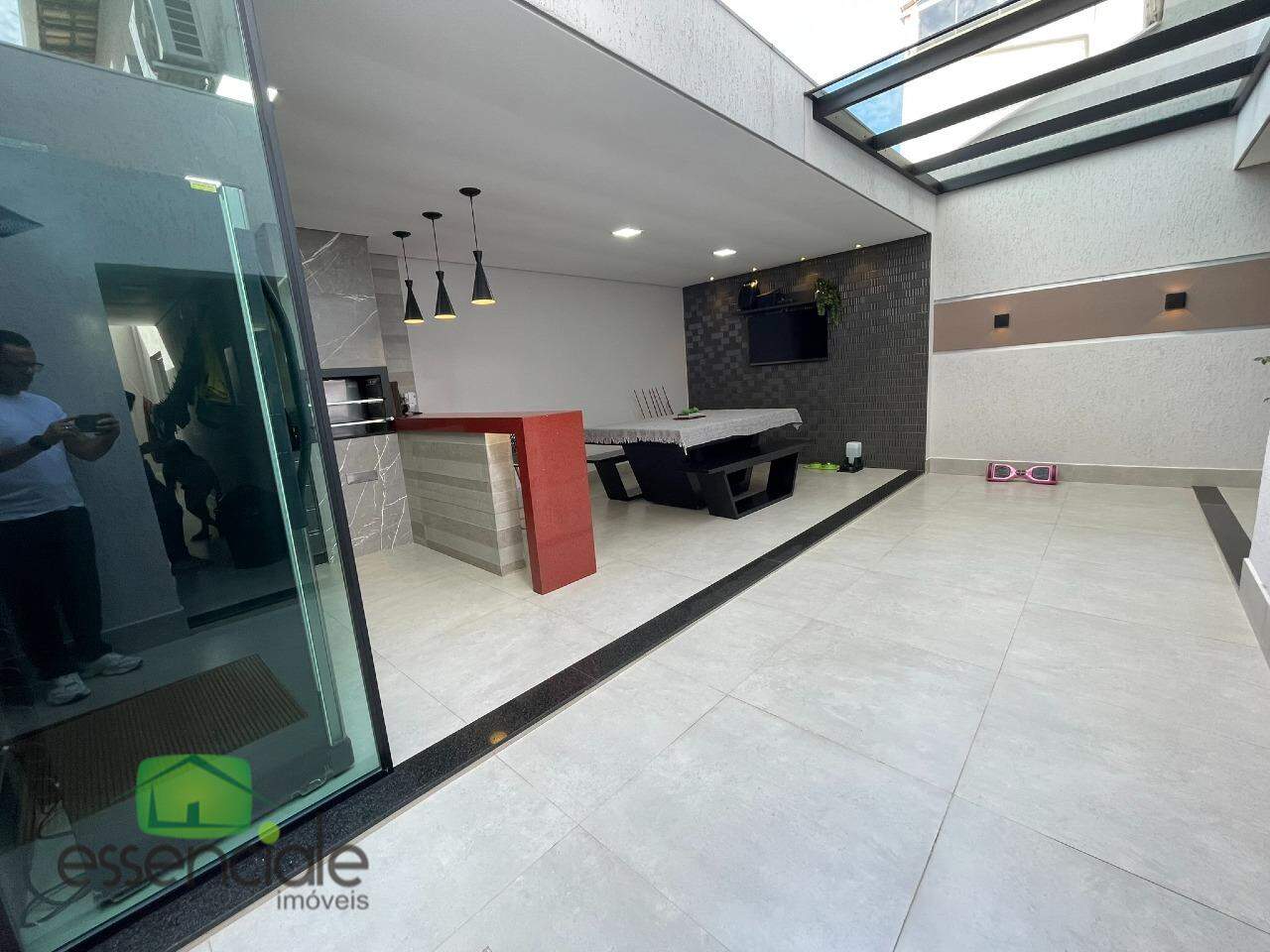 Casa 3 quartos moderna área gourmet 4 vagas bairro europa a venda